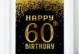 Happy Birthday Banner 65th Items Similar to Happy Birthday 60 Gold Printable 60th