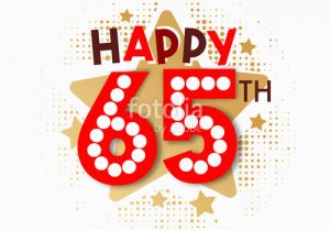 Happy Birthday Banner 65th Quot Happy 65th Birthday Quot Stock Image and Royalty Free Vector