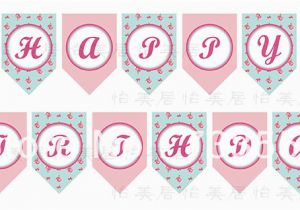 Happy Birthday Banner App Download Free Shipping 1set Photo Booth Prop 1set Pink Quot Happy