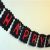 Happy Birthday Banner Black and Red Rock Star or All Star Name Happy Birthday Banner Black and