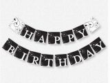 Happy Birthday Banner Black and White Printable 7 Best Images Of Happy Birthday Banner Printable Black and