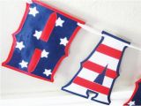 Happy Birthday Banner Blue and White Happy Birthday Banner Stars and Stripes Red White and by