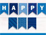 Happy Birthday Banner Blue Printable Happy Birthday Banner Blue Printable Banner Blue Happy