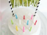 Happy Birthday Banner Cake topper Diy Diy Birthday Cake Banner with Fringe Free Silhouette