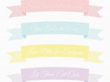 Happy Birthday Banner Cake topper Printable 1000 Images About Printable Labels On Pinterest