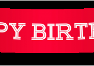 Happy Birthday Banner Clipart Png Happy Birthday Banner Red Png Clip Art Image Gallery