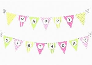 Happy Birthday Banner Cut Out Banner Cut Out Template