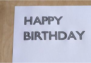 Happy Birthday Banner Cut Out Free Printable Birthday Banner Happy Diy Letter Cut Out