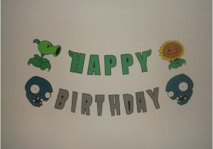Happy Birthday Banner Cut Out Zombies Happy Birthday Party Wall Decoration Banner Garland