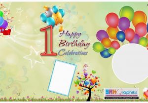 Happy Birthday Banner Design with Photo Birthday Banner Design Photoshop Template for Free Evaan