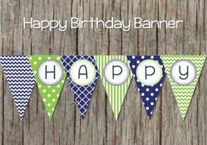 Happy Birthday Banner Diy Printable Birthday Banner Diy Happy Bumpandbeyonddesigns