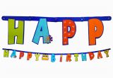 Happy Birthday Banner Dollar Tree Birthday Banner Dollartree Com