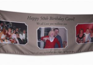 Happy Birthday Banner Edit Photo Personalised Birthday Gifts Birthday Banners Gift