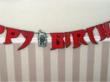 Happy Birthday Banner Font Ninja Font Happy Birthday Banner Giant Size by Devany On Etsy