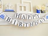 Happy Birthday Banner for Adults Birthday Banner Adult Birthday Banner Happy Birthday Sign