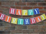 Happy Birthday Banner for Adults Birthday Banner Happy Birthday Happy Birthday