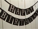 Happy Birthday Banner for Adults Happy Birthday Banner Birthday Banner Adult Birthday