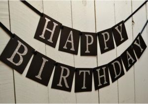 Happy Birthday Banner for Adults Happy Birthday Banner Birthday Banner Adult Birthday