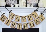 Happy Birthday Banner for Adults Happy Birthday Banner Birthday Party Decorations Damask