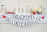 Happy Birthday Banner for Adults Happy Birthday Banner Birthday Sign Adult Birthday Banner