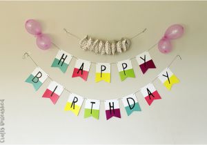 Happy Birthday Banner Free Printables Free Printable Birthday Banners the Girl Creative Happy Birthday Banner Free Printables Free Printable Birthday Banners the Girl Creative