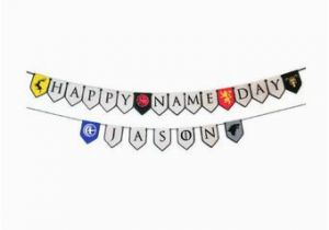 Happy Birthday Banner Game Of Thrones Custom Partyware Home Decor by Carismaticdesigns On Etsy