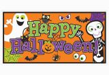 Happy Birthday Banner Halloween Cute Design Halloween Banner Photo Backdrop Party