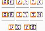 Happy Birthday Banner Halloween Halloween Owl Quot Happy Birthday Quot Banner by that Party Chick