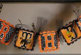 Happy Birthday Banner Halloween theme Simply Charming Crafts Halloween Birthday Banner