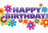 Happy Birthday Banner Hd Download Glossy Floral Happy Birthday Vector Banner Welovesolo