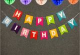 Happy Birthday Banner Hd Photo Happy Birthday Bunting Banners Bellechic