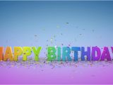 Happy Birthday Banner Hd Stock Video Of Happy Birthday 3d Animation 2752439
