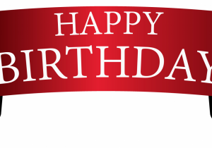 Happy Birthday Banner Images Free Red Birthday Banner Png Clipart Image Gallery