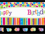 Happy Birthday Banner Images Png 80th Birthday Just Party Supplies Nz