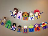 Happy Birthday Banner Images with Name Handmade toy Story Happy Birthday Banner by Craftophologie