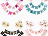 Happy Birthday Banner In Chinese Aliexpress Com Buy Pink Happy Birthday Banner Gold
