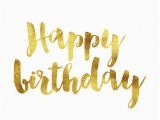 Happy Birthday Banner In Gold istock