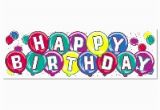 Happy Birthday Banner In Japanese Happy Birthday Banner Novelties Parties Direct Ltd