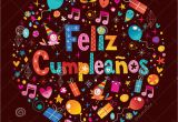 Happy Birthday Banner In Spanish Feliz Cumpleanos Happy Birthday In Spanish Greeting Card