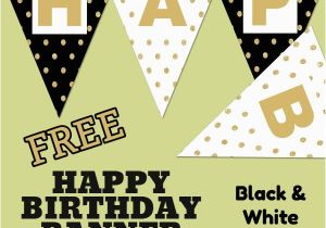 Happy Birthday Banner In Usa Free Happy Birthday Banner Printable 16 Unique Banners