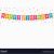 Happy Birthday Banner Jpg Happy Birthday Banner Birthday Party Flags with Vector Image