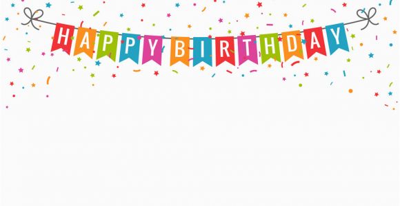 Happy Birthday Banner Jpg Happy Birthday Banner Birthday Party Flags with Vector Image