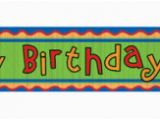 Happy Birthday Banner Jungle theme Jungle themed Happy Birthday Wall Banner Roll Made Of