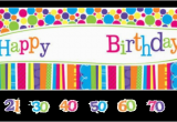 Happy Birthday Banner Kaise Banaye Giant Birthday Banner Customise Just Party Supplies Nz