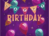 Happy Birthday Banner Layout Birthday Tarpaulin Background Free Vector Download 51 302