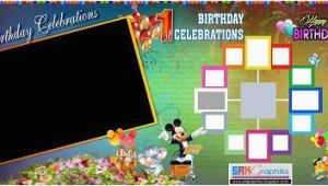 Happy Birthday Banner Layout Indian Birthday Designed Flex Banners Psd File Free