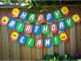 Happy Birthday Banner Lego Lego Birthday Banner Lego Banner Download Print by