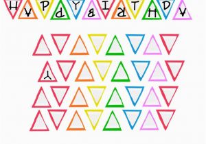 Happy Birthday Banner Letter Template Free Printable Happy Birthday Banner