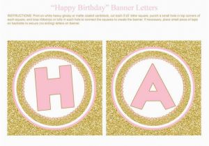 Happy Birthday Banner Letters Pdf Printable Birthday Banner Letters Letter Bestkitchenview Co