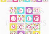 Happy Birthday Banner Letters Printable Diy Digital Girl Bright Happy Birthday Printable Party